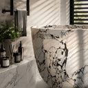 Marble bath in Valgri white - Image 6
