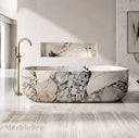Marble tub in Valgri white - Image 1