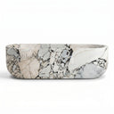 Marble tub in Valgri white - Image 3