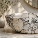 Natural stone bathtub in Valgri white - Image 5