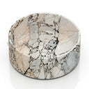 Stone freestanding tub in Valgri white - Image 3