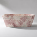 Pink marble bathtub in Rosa Eterea Pink - Image 2