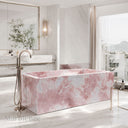 Pink Stone Bathtub in Rosa Eterea Pink - Image 4