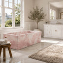 Pink Stone Bathtub in Rosa Eterea Pink - Image 1