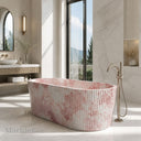 Stone tubs in Rosa Eterea Pink - Image 1