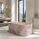 Stone tubs in Rosa Eterea Pink - Image 1