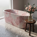 Stone tubs in Rosa Eterea Pink - Image 3
