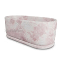 Freestanding marble tub in Rosa Eterea Pink - Image 7