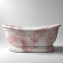 Natural stone bath in Rosa Eterea Pink - Image 2