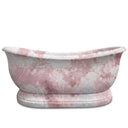 Natural stone bath in Rosa Eterea Pink - Image 4