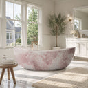 Marble bath in Rosa Eterea Pink - Image 1