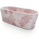 Marble tub in Rosa Eterea Pink - Image 4
