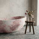 Pink Stone Bathtub in Rosa Eterea Pink - Image 3