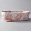 Natural stone bathtub in Rosa Eterea Pink - Image 2