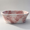 Stone tubs in Rosa Eterea Pink - Image 2