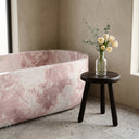 Marble bathtub in Rosa Eterea Pink - Image 3