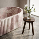 Marble tub in Rosa Eterea Pink - Image 4