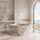 Stone tubs in Rosa Eterea Pink - Image 1
