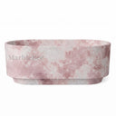 Freestanding marble tub in Rosa Eterea Pink - Image 5