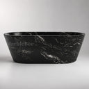 Granite Bathtub in titanium black granite - Image 2