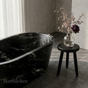 Granite Bathtub in titanium black granite - Image 3