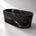 Stone bathtub in Black Storm Granite - Image 2