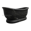 Granite Bathtub in Black Storm Granite - Image 6