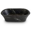 Stone bathtub in cosmic black granite - Image 5