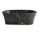Stone bathtub in cosmic black granite - Image 4