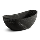 Stone bath in titanium black granite - Image 5