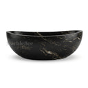 Stone bath in titanium black granite - Image 4