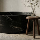 Granite Bathtub in cosmic black granite - Image 3