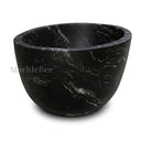 Stone bathtub in titanium black granite - Image 6