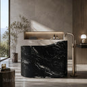 Stone tubs in cosmic black granite - Image 1