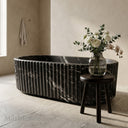 Granite Bathtub in titanium black granite - Image 3