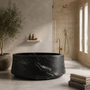 Granite Bath in cosmic black granite - Image 1