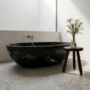 Stone bath in cosmic black granite - Image 3