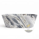 marble bathtub in Valgri white - Image 6
