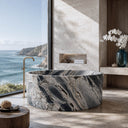 stone tub in Valgri white - Image 3