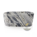 natural stone bath in Valgri white - Image 5