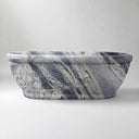 stone freestanding tub in Valgri white - Image 4