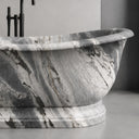 natural stone tub in Valgri white - Image 3
