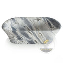 luxury marble bathtub in Valgri white - Image 4