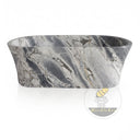 luxury marble bathtub in Valgri white - Image 5