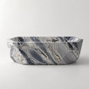 solid stone tub in Valgri white - Image 1