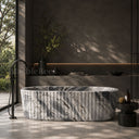 stone bathtub for sale in Valgri white - Image 2