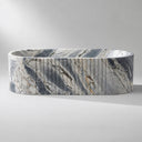 stone bathtub in Valgri white - Image 1