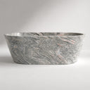 natural stone bath in Verde Rosato Imperiale - Image 1