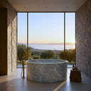 natural stone tub in Verde Rosato Imperiale - Image 5