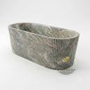 freestanding bathtub stone in Verde Rosato Imperiale - Image 4